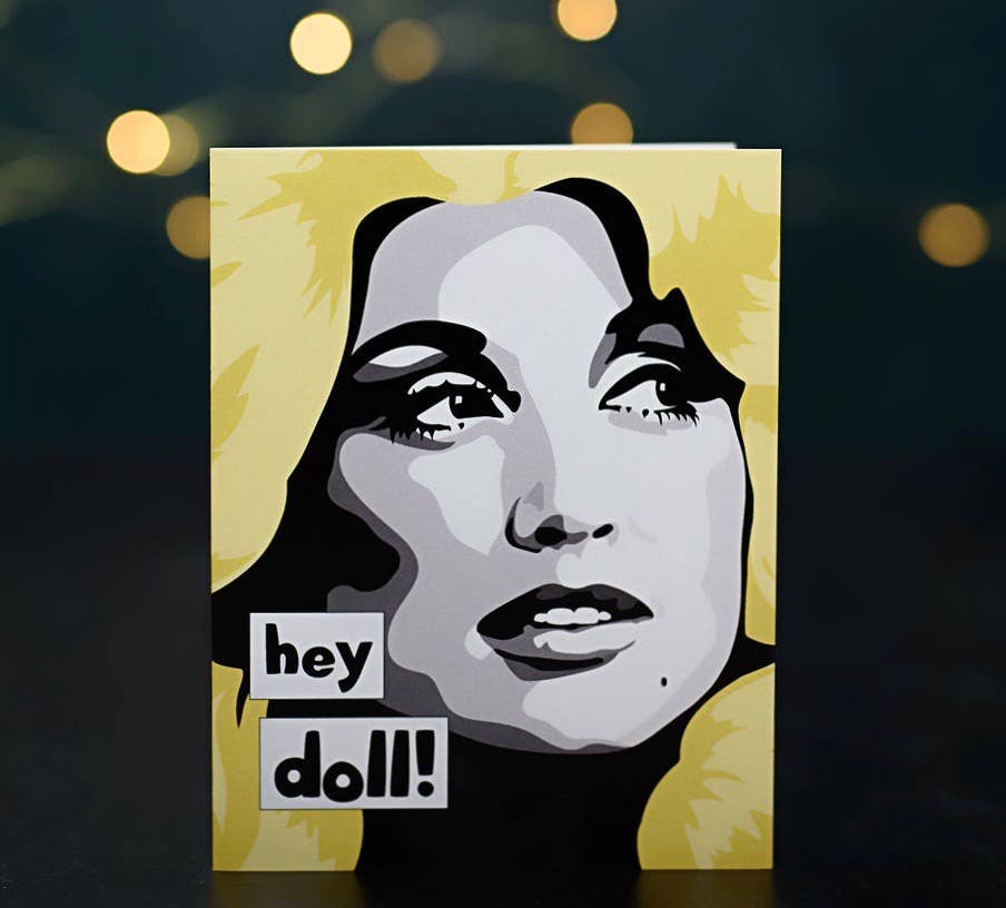 Greeting Card - Hey Doll