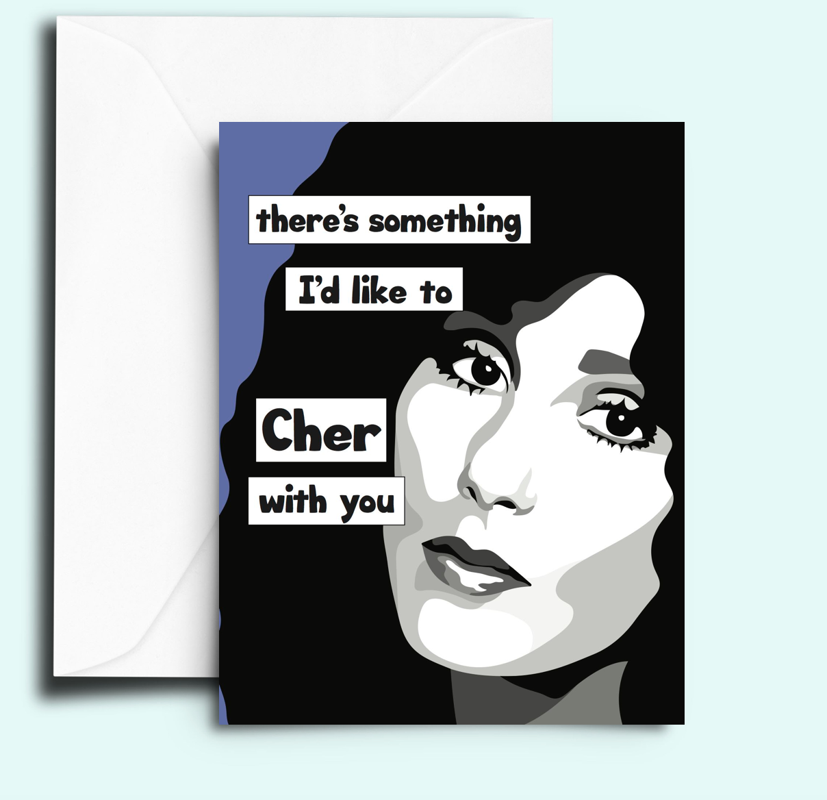 Greeting Card - Cher With You