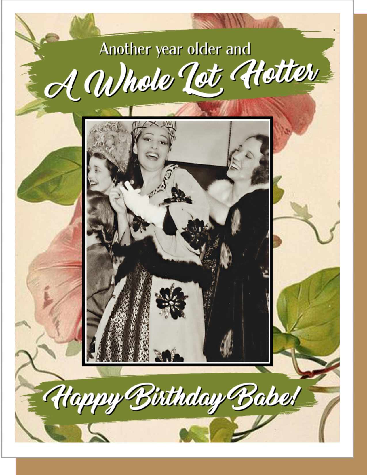 Greeting Card - A Whole Lot Hotter Birthday