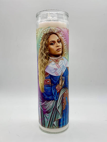 Secular Saints Prayer Candle: Beyoncé