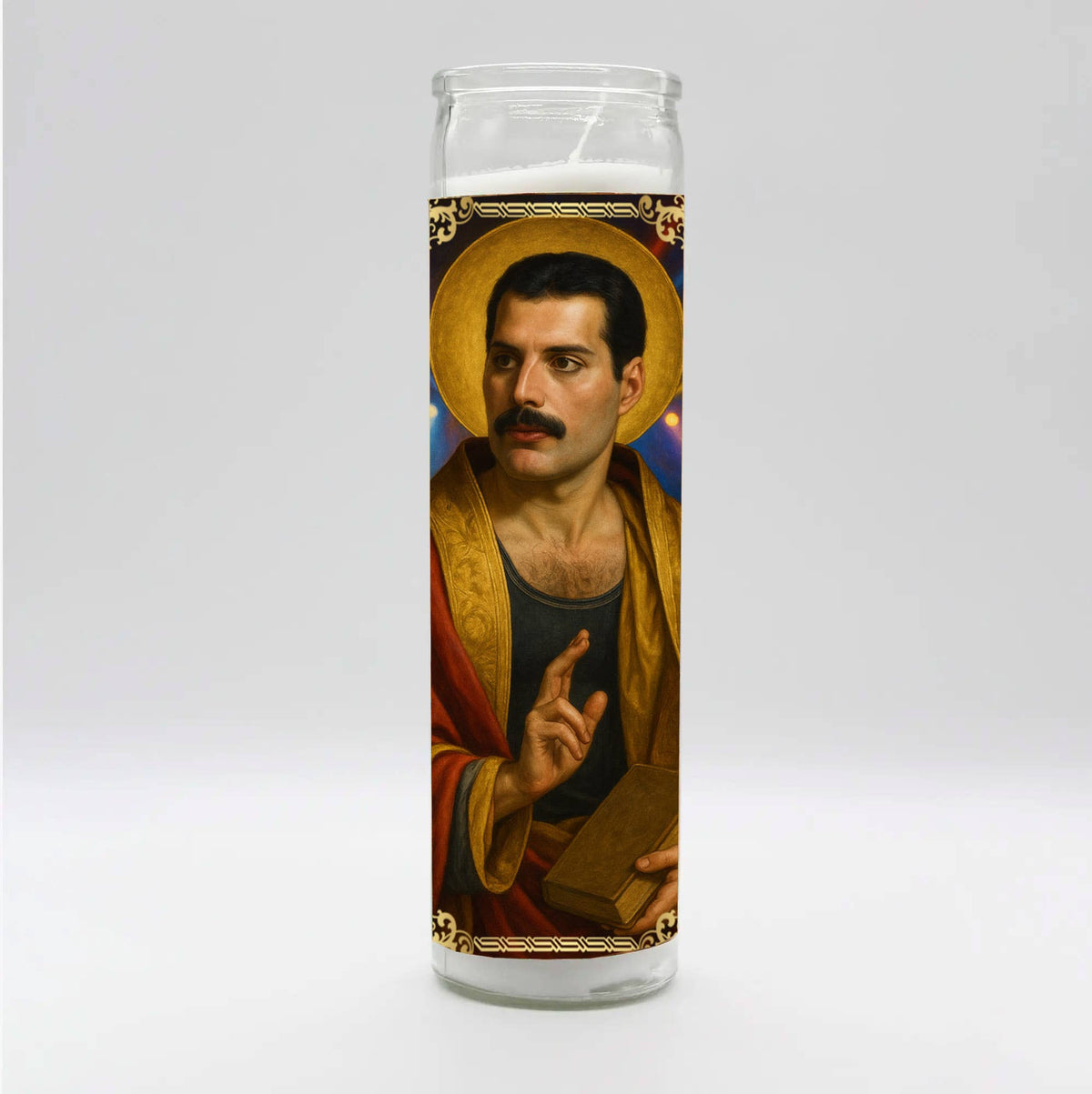 Secular Saints Prayer Candle: Freddie Mercury