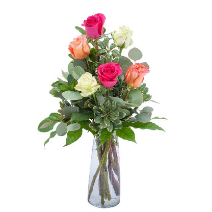 Six Roses Bouquet