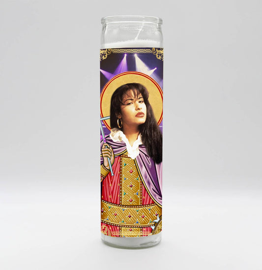 Secular Saints Prayer Candle: Selena