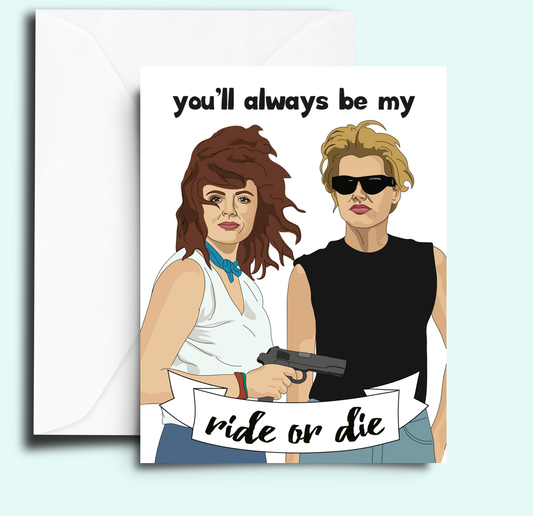 Greeting card - Thelma And Louise