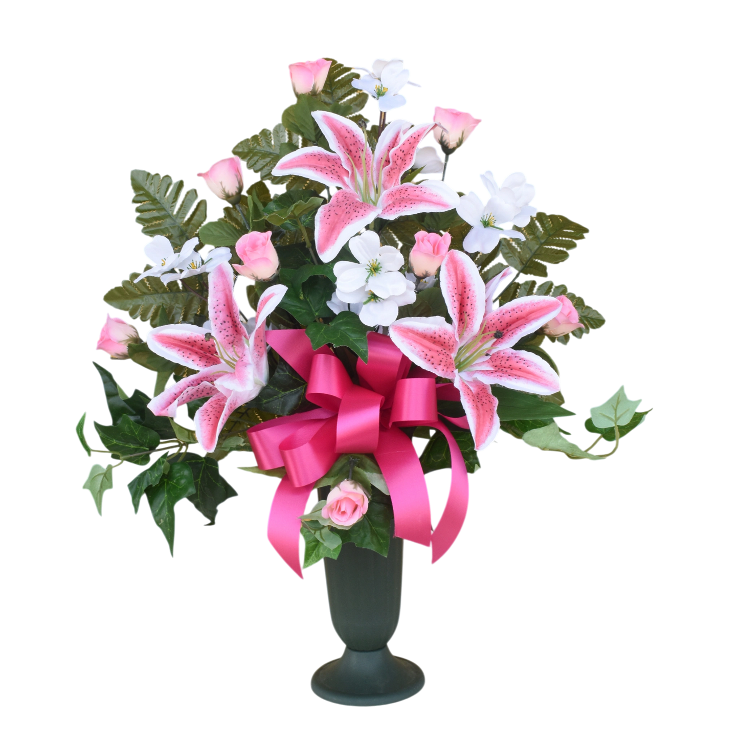 Cemetery Bouquet - Silk Flowers