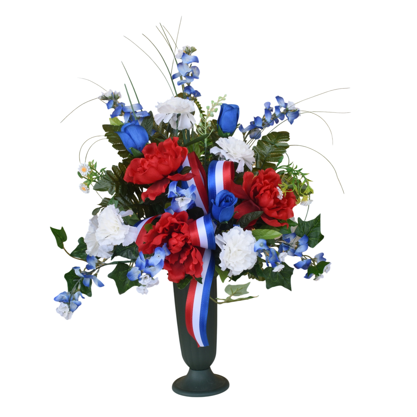 Cemetery Bouquet - Silk Flowers