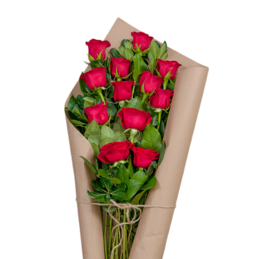 SUBSCRIPTION: Market Style Bouquet of Red Roses