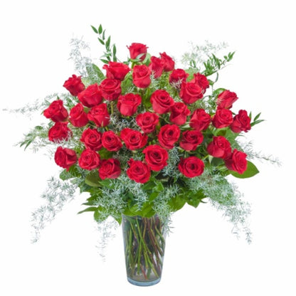 Classic Long-Stem Red Roses