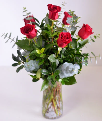 Six Roses Bouquet