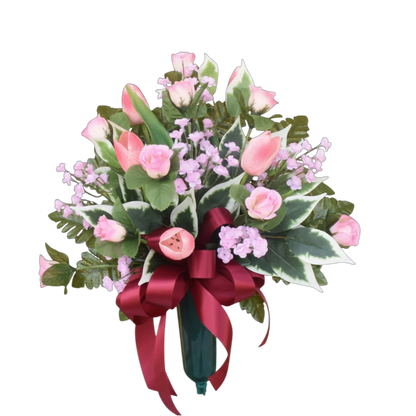 Cemetery Bouquet - Silk Flowers (Small)