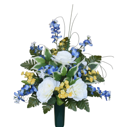 Cemetery Bouquet - Silk Flowers (Small)