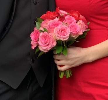 Baby Pink Roses Bridal Bouquet