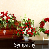 Sympathy and Funeral flowers at Scent & Violet