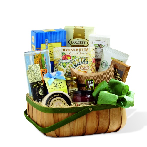 Gourmet Selection Gift Basket Scent & Violet flowers