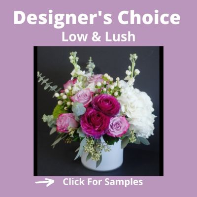 Designer's Choice Arrangement - Low and Lush Style  in Houston, TX