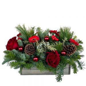 Woodland Centerpiece - Red in Houston, TX