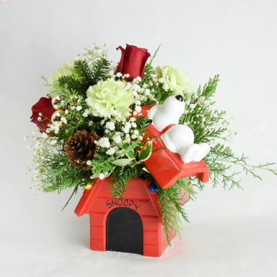 Snoopy's Christmas Dog House  in Houston, TX