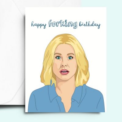 FemCards - Happy Forking Birthday in Houston, TX