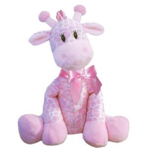 Pink Giraffe Plush Rattle in Houston, TX