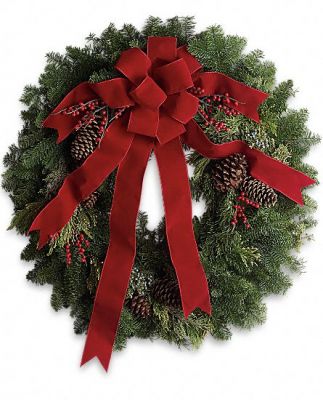 Classic Christmas Wreath  in Houston, TX