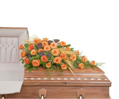 Fall Splendor Casket Spray in Houston, TX