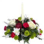 Touch of Pink for Christmas - Centerpiece in Houston, TX