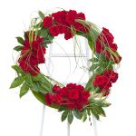 CALL FOR AVAILABILITY Roses Funeral Wreath in Houston, TX