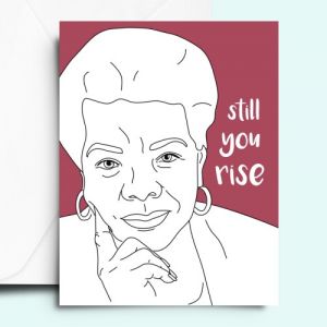 FemCards - Maya Angelou Card